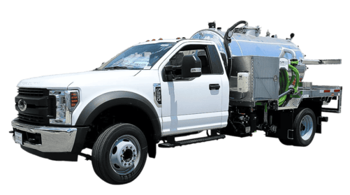 Clean portable toilets ready for delivery in Hoover, Alabama